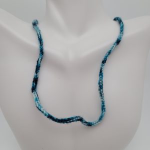Blue Swirl Necklace