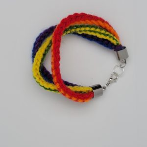 Rainbow Tri-strand Bracelet