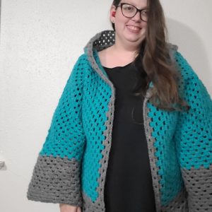 Hooded Hexi Cardigan