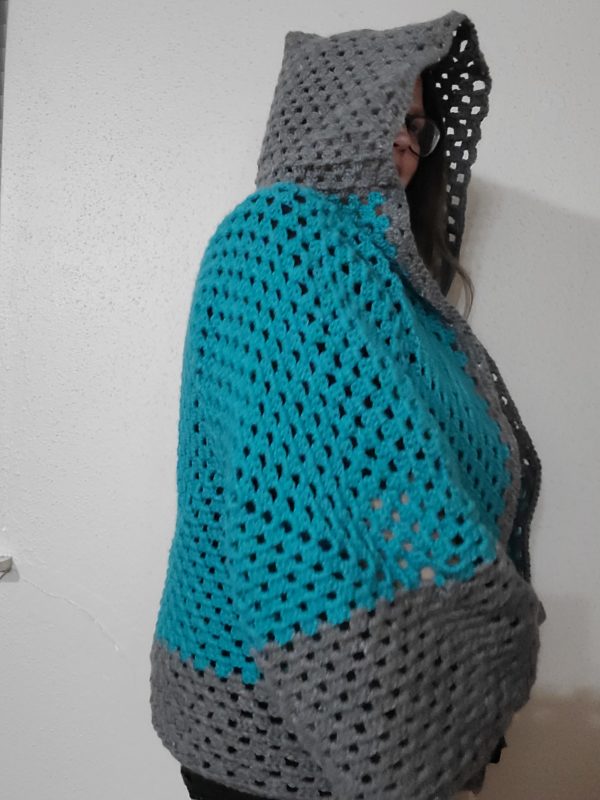 Hooded Hexi Cardigan - Image 8
