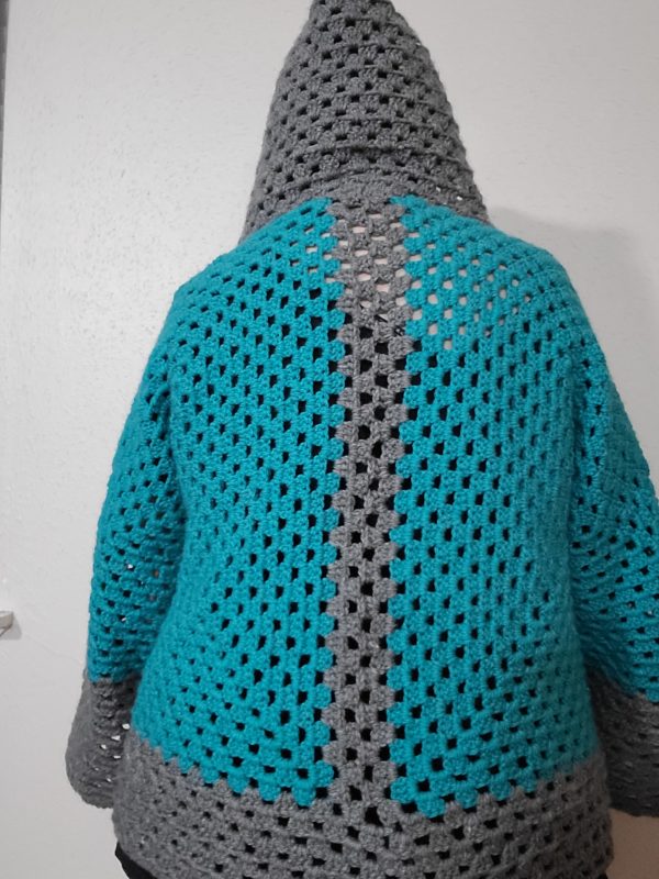 Hooded Hexi Cardigan - Image 7