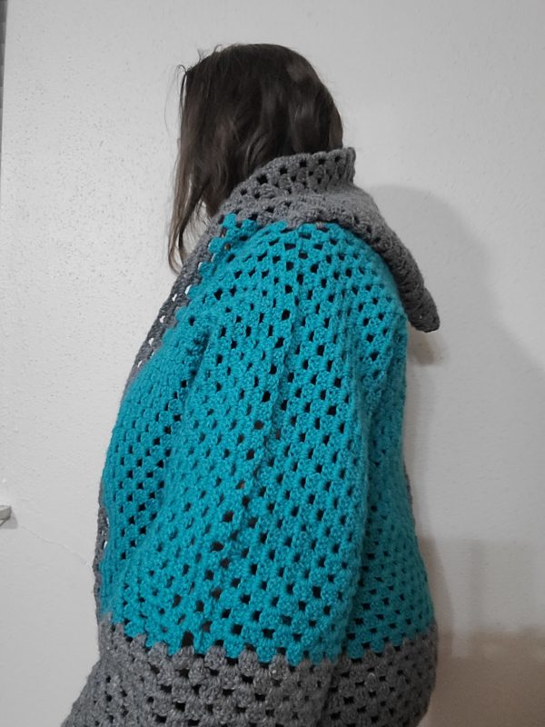 Hooded Hexi Cardigan - Image 6