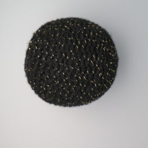 Black and Gold Squishy Ball
