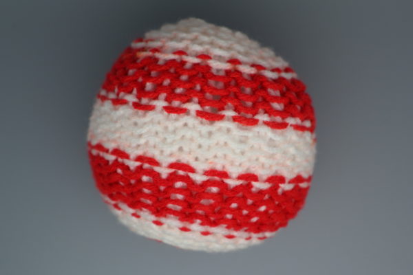 Candy Cane Squishy Ball