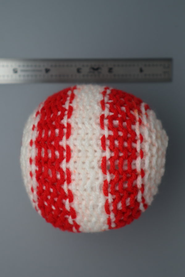 Candy Cane Squishy Ball - Image 2